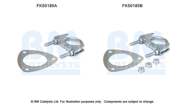 BM Catalysts FK50185 Mounting Kit, exhaust pipe