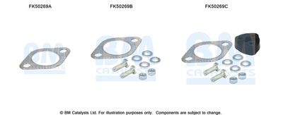 Mounting Kit, exhaust pipe BM Catalysts FK50269