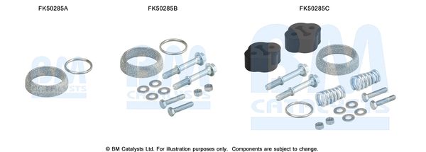 BM Catalysts FK50285 Mounting Kit, exhaust pipe