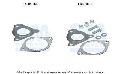 Mounting Kit, catalytic converter BM Catalysts FK80183