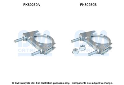 Mounting Kit, catalytic converter BM Catalysts FK80250