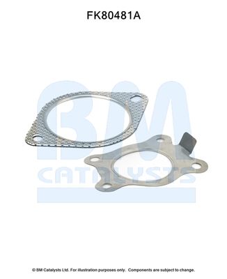 BM Catalysts FK80481 Mounting Kit, catalytic converter