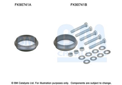 Mounting Kit, catalytic converter BM Catalysts FK90741