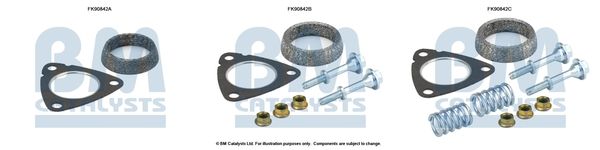 BM Catalysts FK90842 Mounting Kit, catalytic converter