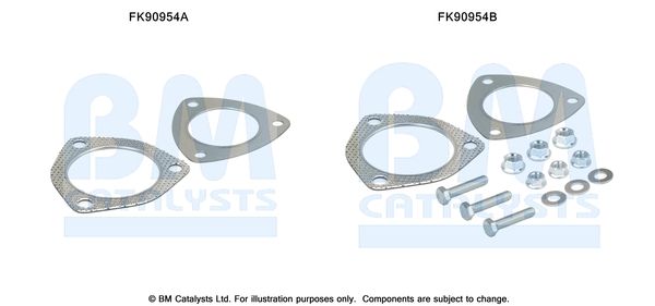BM Catalysts FK90954 Mounting Kit, catalytic converter
