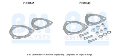 Mounting Kit, catalytic converter BM Catalysts FK90954