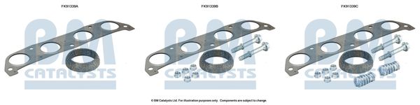 BM Catalysts FK91339 Mounting Kit, catalytic converter