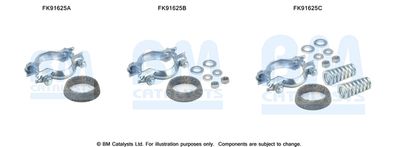 Mounting Kit, catalytic converter BM Catalysts FK91625