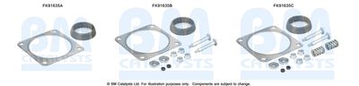 Mounting Kit, catalytic converter BM Catalysts FK91635