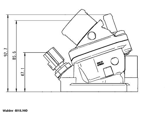 BorgWarner (Wahler) 4818.90D Thermostat, coolant