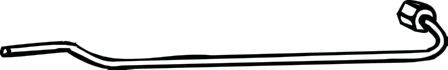 BOSAL 000-079 Pressure Pipe, pressure sensor (soot/particulate filter)