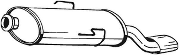 BOSAL 135-215 Rear Muffler