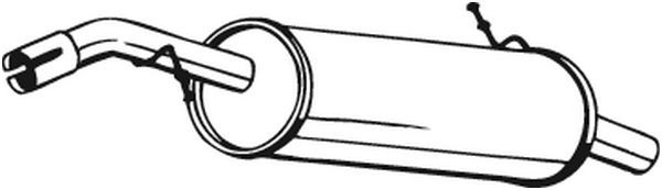 BOSAL 135-617 Rear Muffler