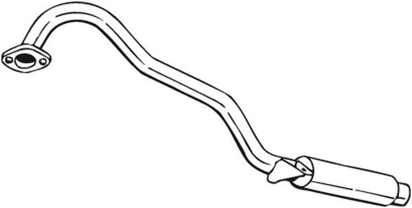 BOSAL 145-017 Rear Muffler