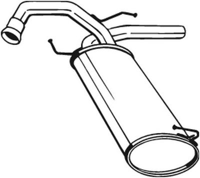 Rear Muffler BOSAL 148-171