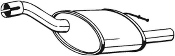 BOSAL 154-211 Rear Muffler