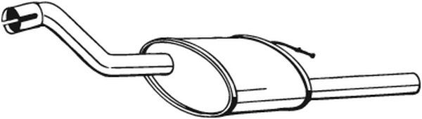 BOSAL 154-331 Rear Muffler