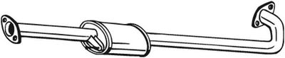 Centre Muffler BOSAL 165-039