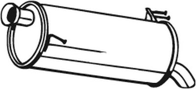 Rear Muffler BOSAL 165-055