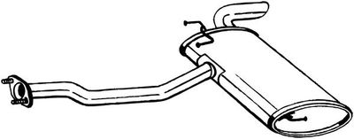 Rear Muffler BOSAL 165-059