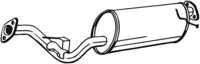 Centre Muffler BOSAL 171-325