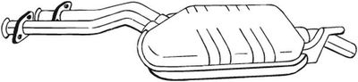 Centre Muffler BOSAL 175-191
