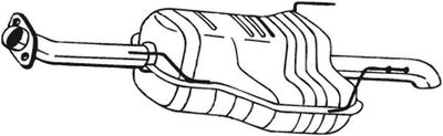 Rear Muffler BOSAL 185-457
