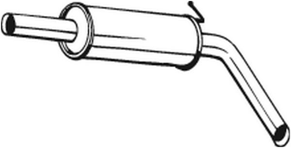 BOSAL 220-107 Centre Muffler