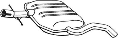 Centre Muffler BOSAL 233-689