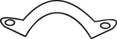 Mount, exhaust system BOSAL 250-863