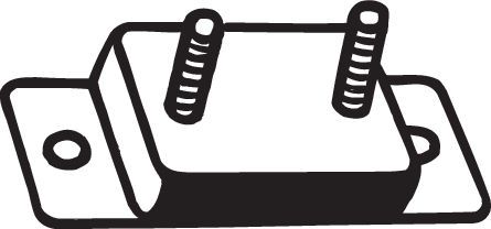BOSAL 255-262 Rubber Strip, exhaust system