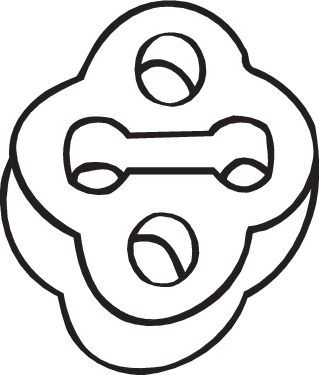 BOSAL 255-507 Rubber Strip, exhaust system