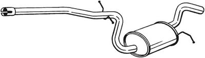 Centre Muffler BOSAL 281-469