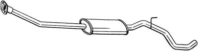 Centre Muffler BOSAL 286-277