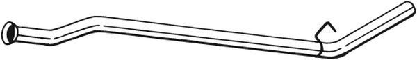 BOSAL 451-371 Exhaust Pipe