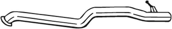 BOSAL 800-117 Exhaust Pipe