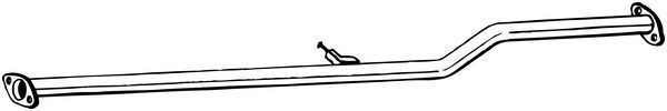 BOSAL 900-067 Exhaust Pipe