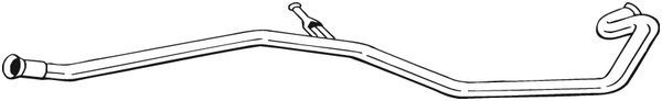 BOSAL 910-105 Exhaust Pipe