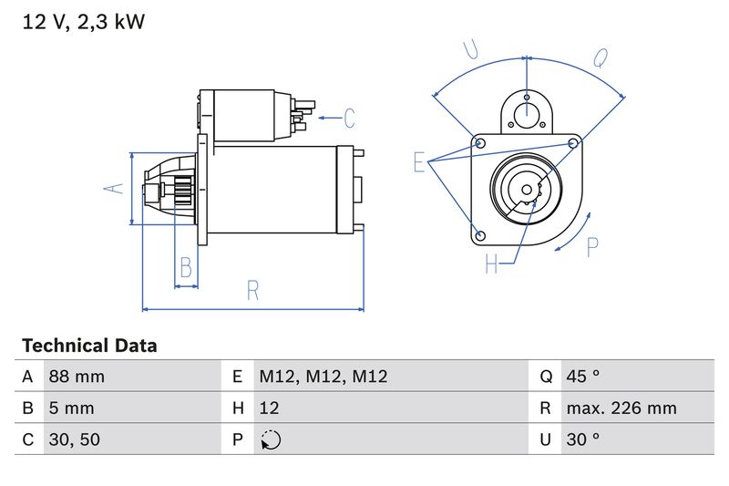 BOSCH 0 986 024 240 Starter