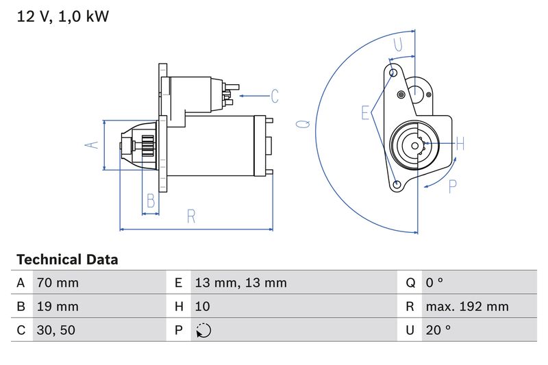 BOSCH 0 986 025 690 Starter