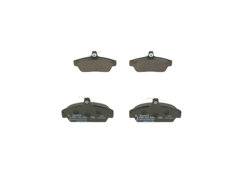 BOSCH 0 986 424 092 Brake Pad Set, disc brake