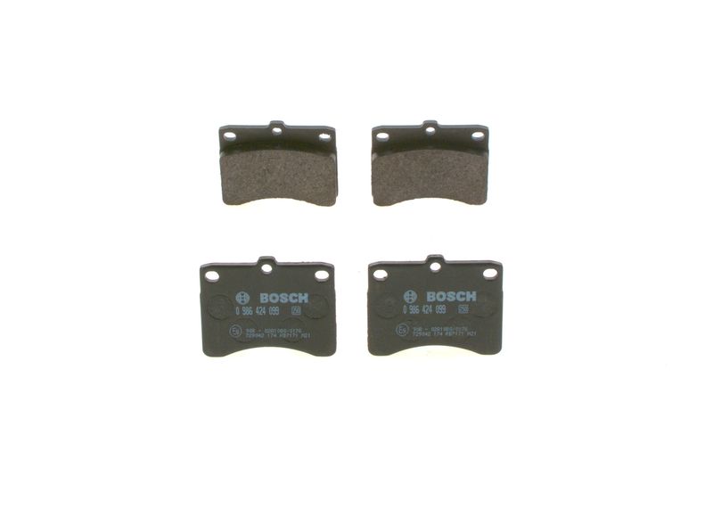 BOSCH 0 986 424 099 Brake Pad Set, disc brake