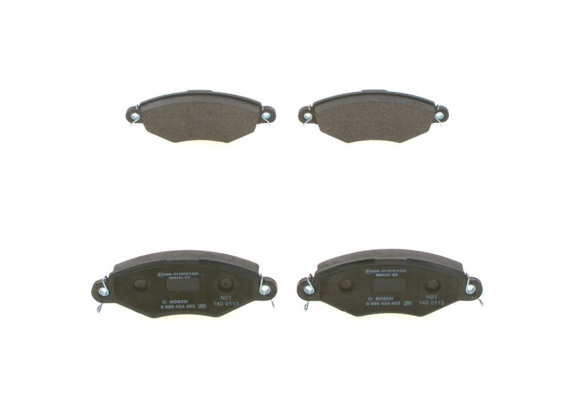 BOSCH 0 986 424 453 Brake Pad Set, disc brake