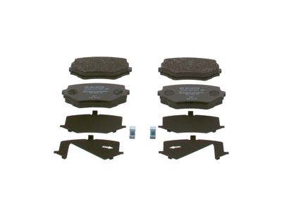 Brake Pad Set, disc brake BOSCH 0 986 424 658