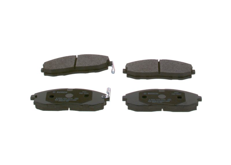 BOSCH 0 986 424 670 Brake Pad Set, disc brake