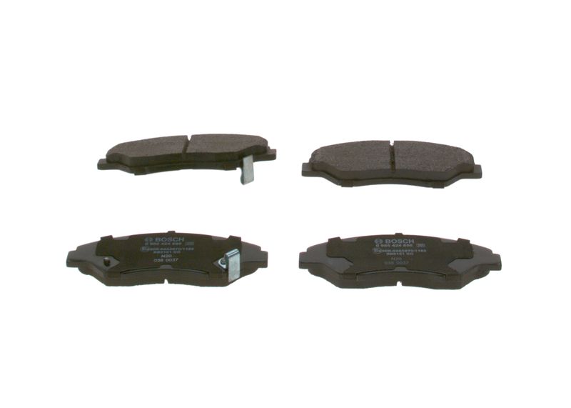 BOSCH 0 986 424 696 Brake Pad Set, disc brake