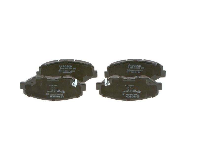 BOSCH 0 986 424 809 Brake Pad Set, disc brake