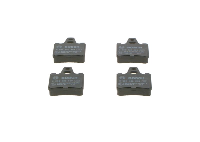 BOSCH 0 986 460 958 Brake Pad Set, disc brake