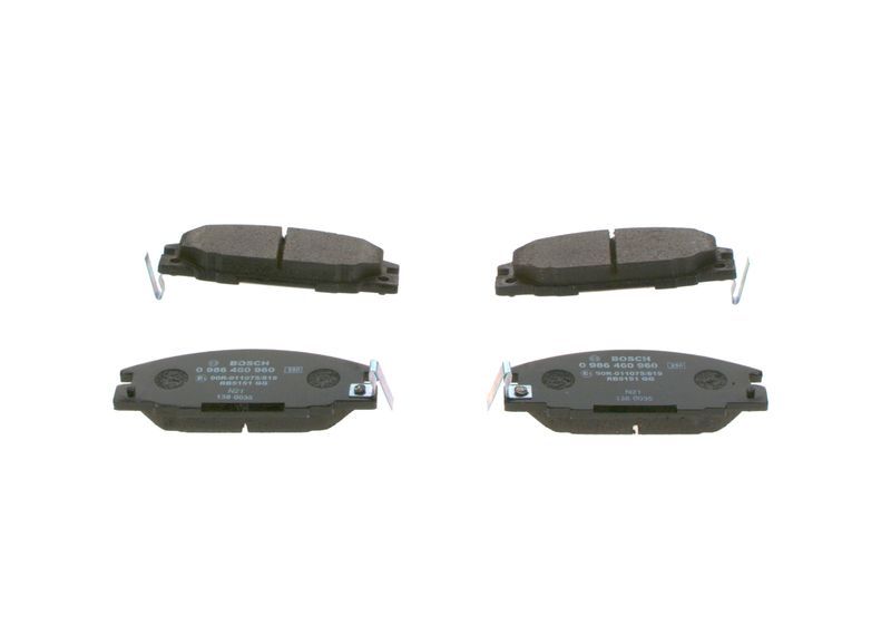 BOSCH 0 986 460 960 Brake Pad Set, disc brake