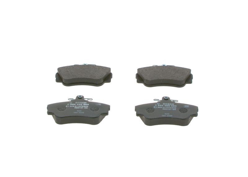 BOSCH 0 986 460 989 Brake Pad Set, disc brake